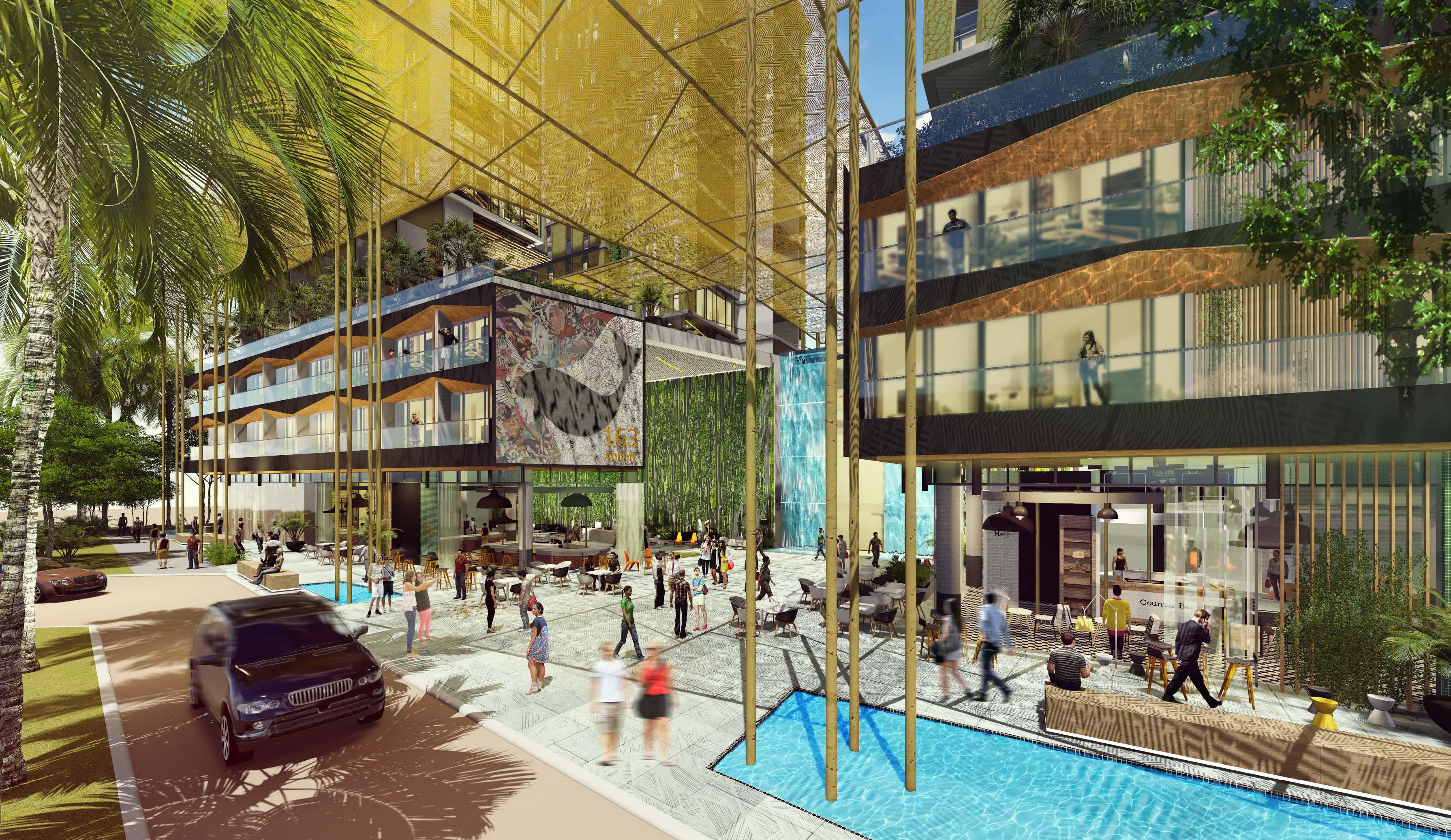 Hotel Crystalbrook Bailey Cairns Esterno foto The proposed shopping mall