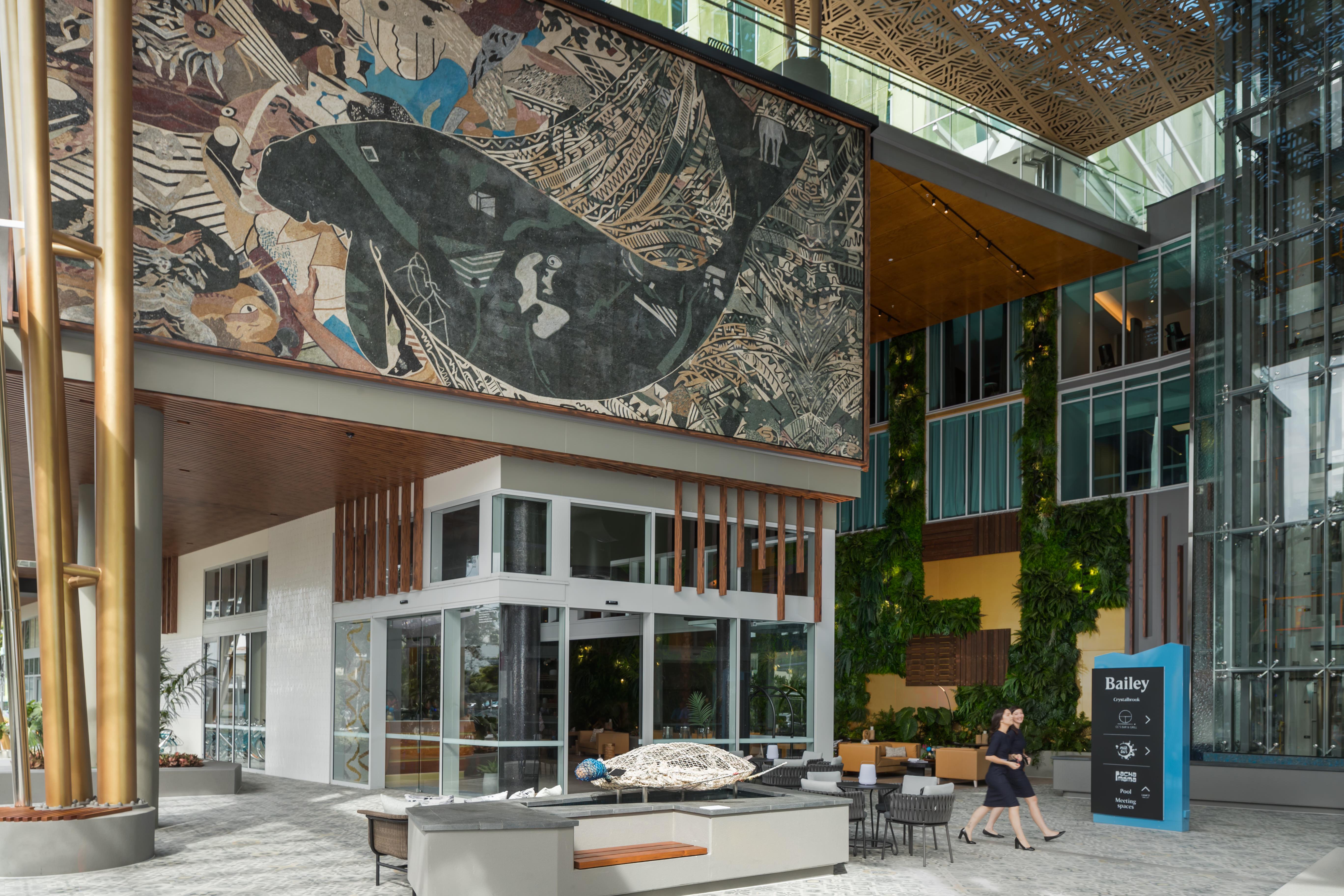 Hotel Crystalbrook Bailey Cairns Esterno foto The interior of the new building